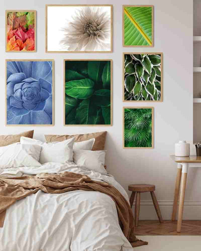 Grønt blad - Botanisk Plakat - Plakatbar.no