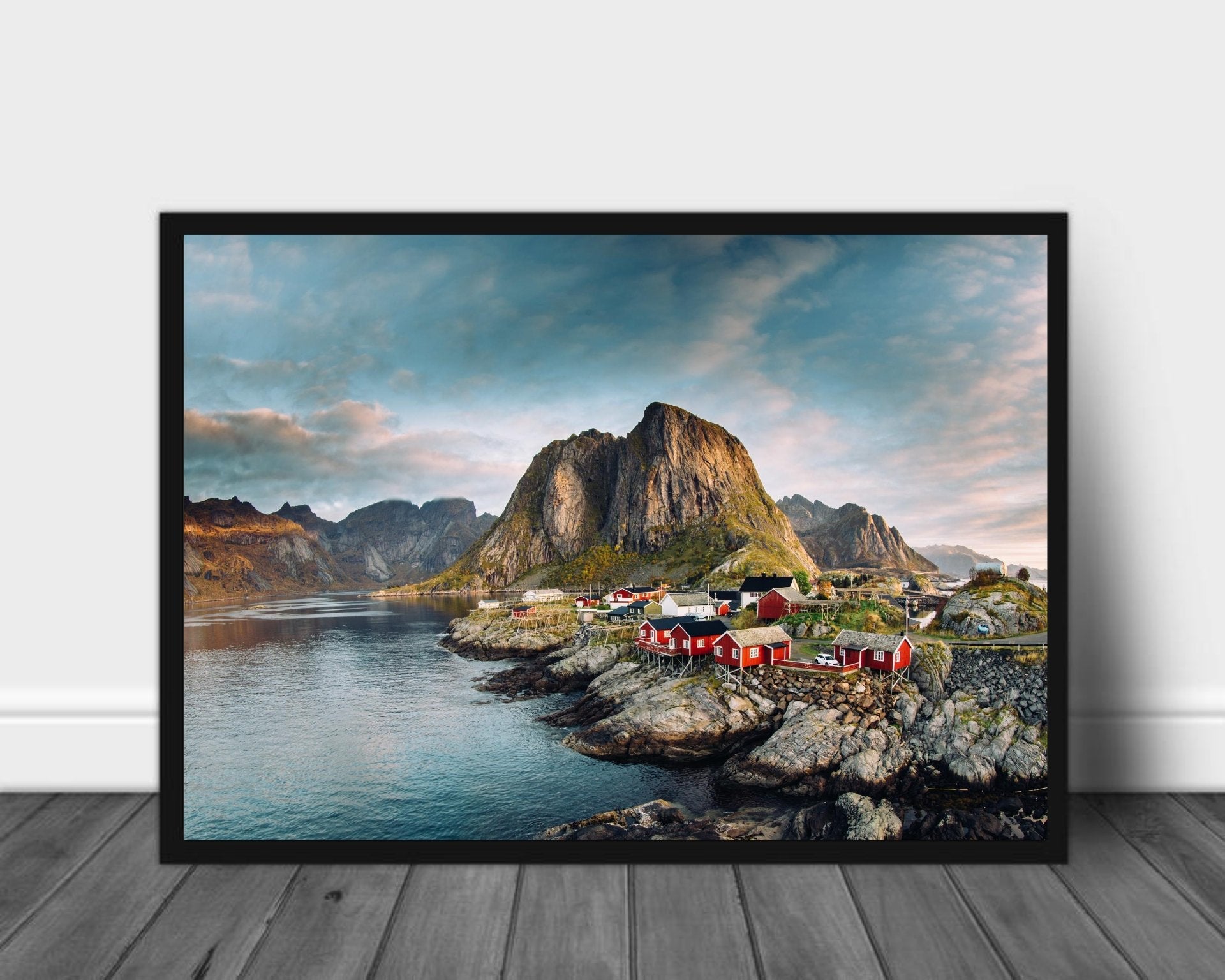 Hamnøy i Lofoten - Plakat - Plakatbar.no