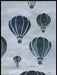 Håndmalt luftballong til barnerom - Design av Hugøy - Plakatbar.no