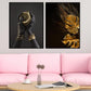 Hands with gold jewelry Poster - Plakatbar.no