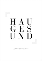 Haugesund - Plakat - Plakatbar.no