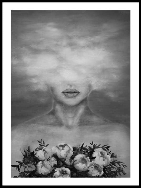 Head in the sky - Poster by Hugøy