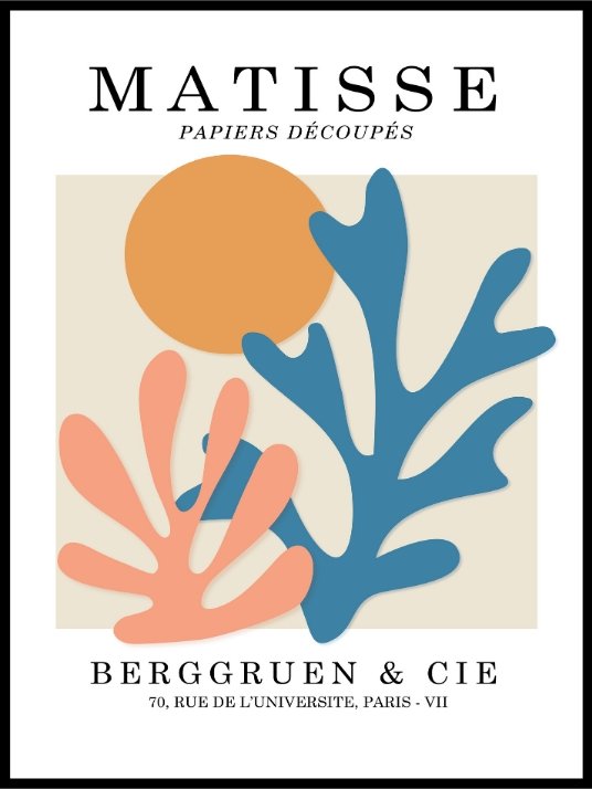 Henri Matisse - Berggruen & Cie Poster