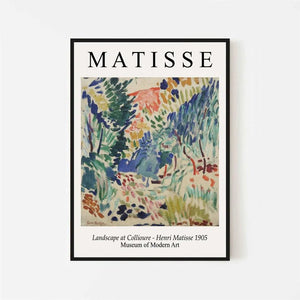 Henri Matisse Landscape At Collioure Plakat - Plakatbar.no