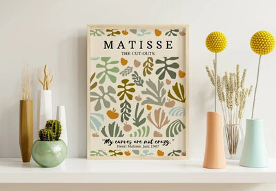 Henri Matisse - My Curves Are Not Crazy 02 - Plakatbar.no