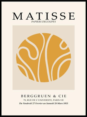 Henri Matisse Plakat - Abstrakt 01 - Plakatbar.no