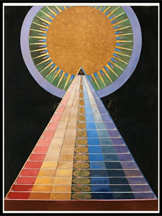 Hilma af Klint Altarpiece No 1 - Plakat - Plakatbar.no