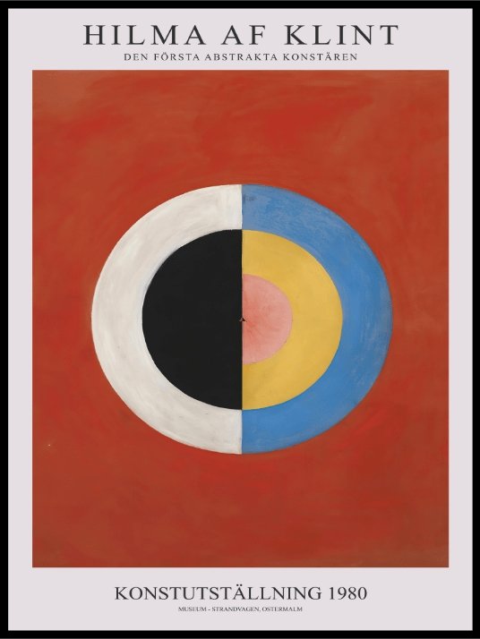 Hilma af Klint Art - Plakat - Plakatbar.no
