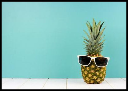 Hipster ananas poster - Plakatbar.no