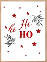 Ho ho ho - Juleposter - Plakatbar.no