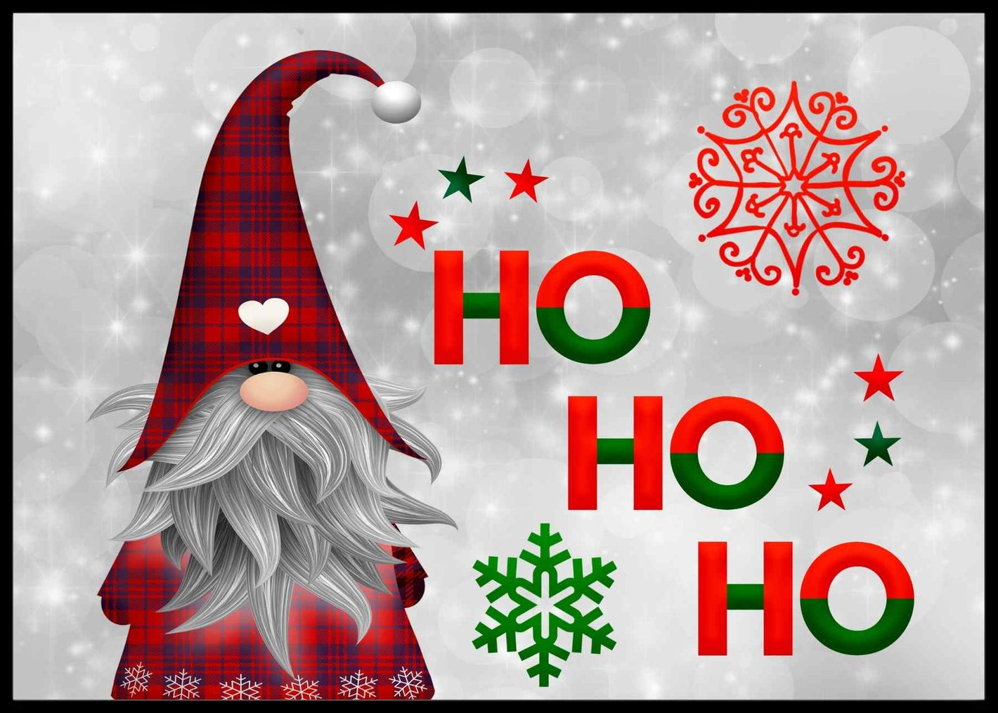 Ho Ho Ho - Santa - Plakatbar.no