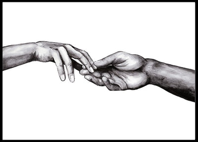 Holding Hands 01 - Plakat - Plakatbar.no