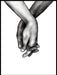 Holding Hands 02 - Plakat - Plakatbar.no