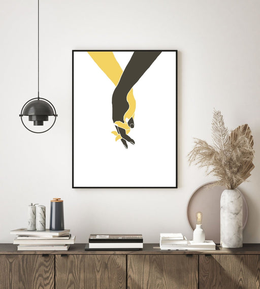 Holding hands - Poster - Plakatbar.no