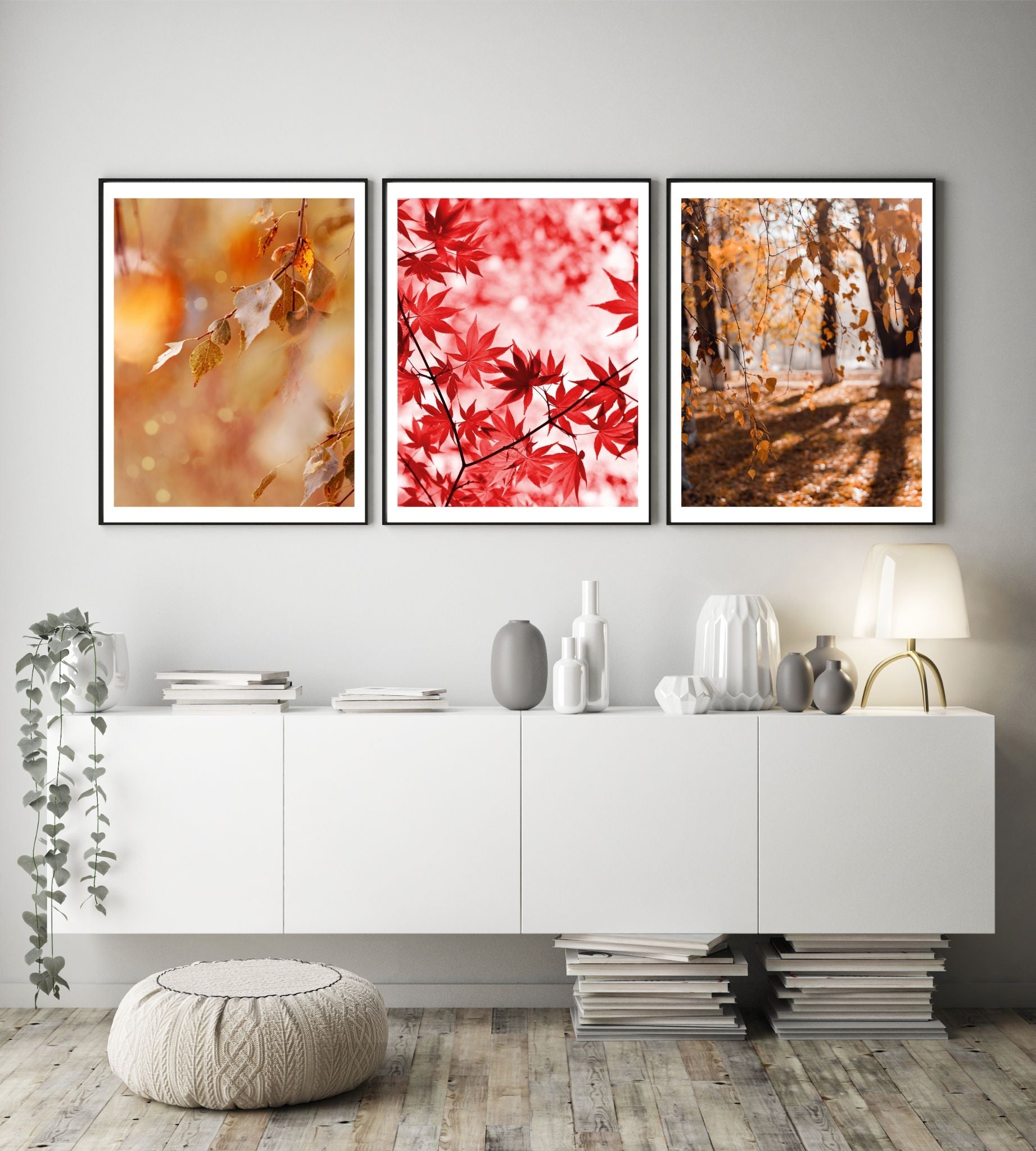 Høstblader - naturplakat - Plakatbar.no