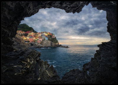 I love Manarola - Poster - Plakatbar.no
