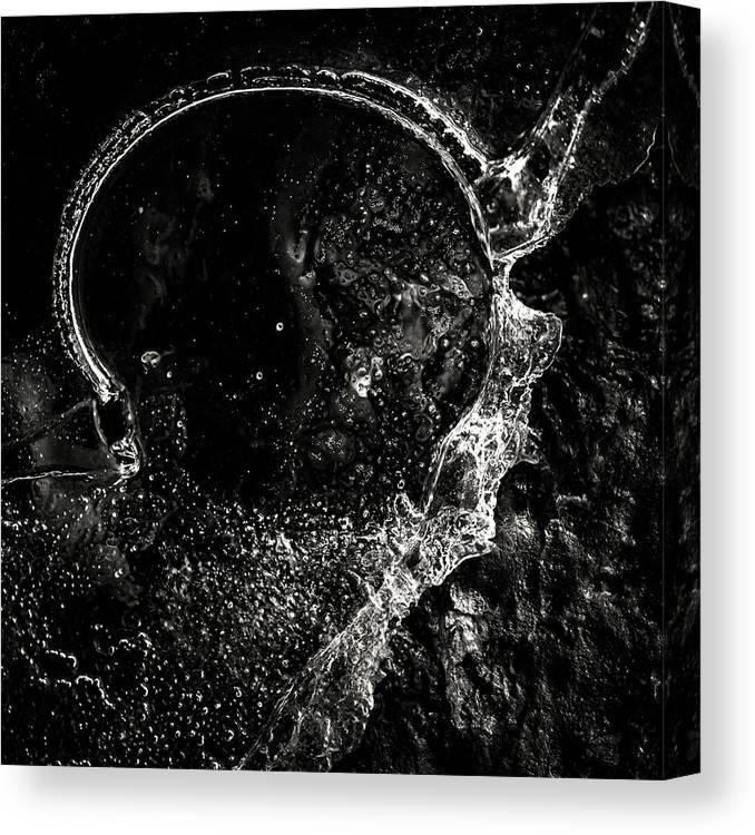 Ice Entity - square canvas