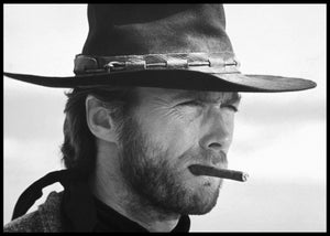 Ikonisk Clint Eastwood Plakat