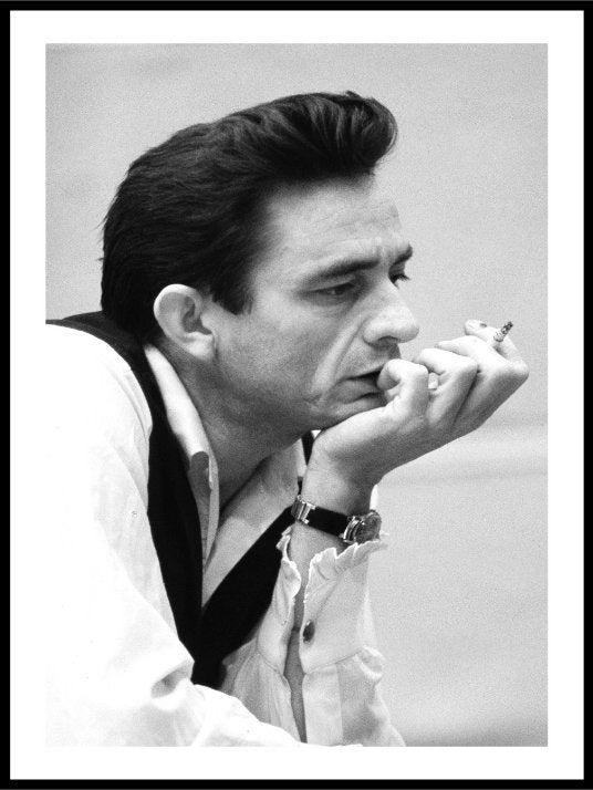 Iconic Johnny Cash Poster