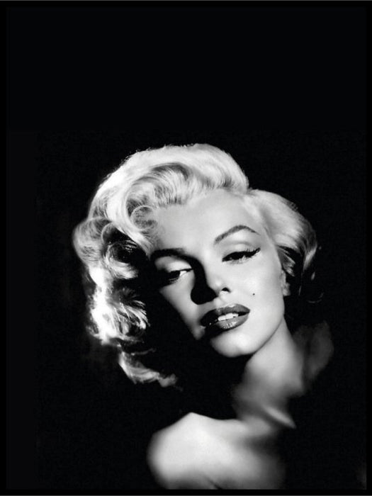 Ikonisk Marilyn Monroe Black - Plakat - Plakatbar.no