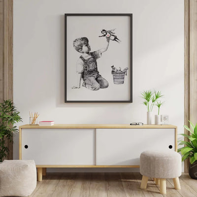 Banksy - Game Changer, Hospital Superhero Nurse