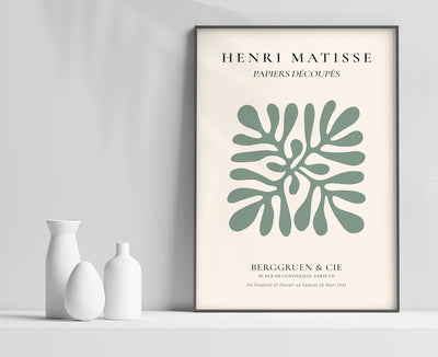 Matisse Papiers Decoupes Green