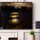 Imperfect - Black and gold poster - Plakatbar.no