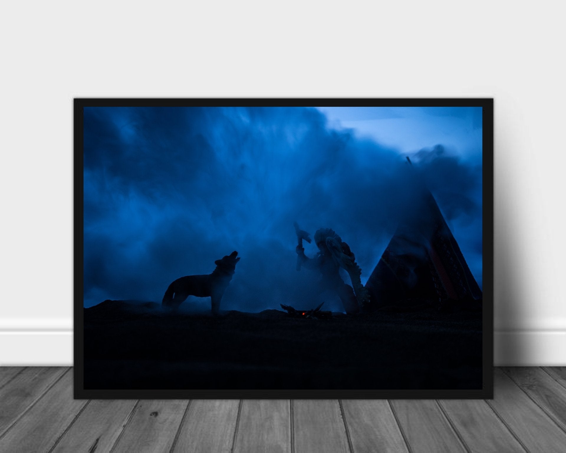 Indianer og ulven - Plakatbar.no