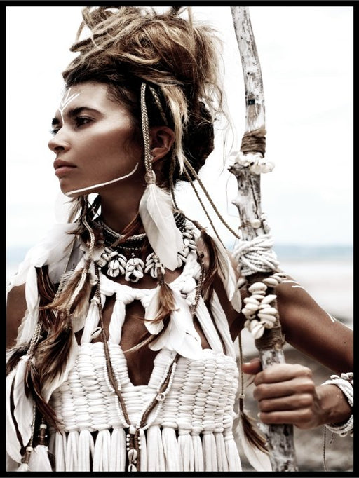 Indianerkvinne - plakat - Plakatbar.no