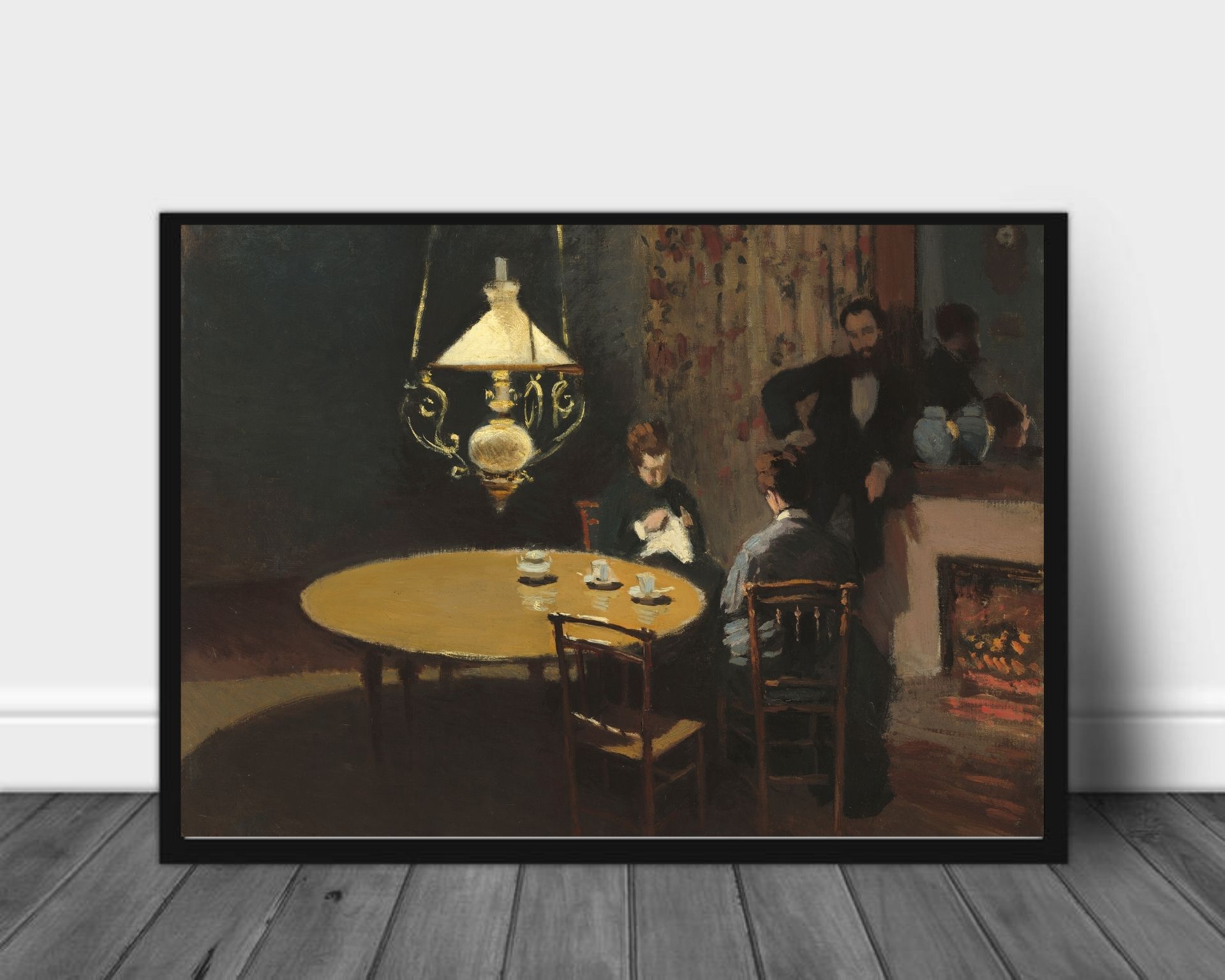 Interiør etter middag, Claude Monet - Plakat - Plakatbar.no