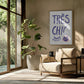 Tres Chic Blue