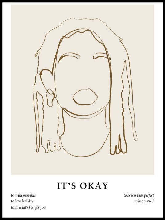 It's okay- Plakat