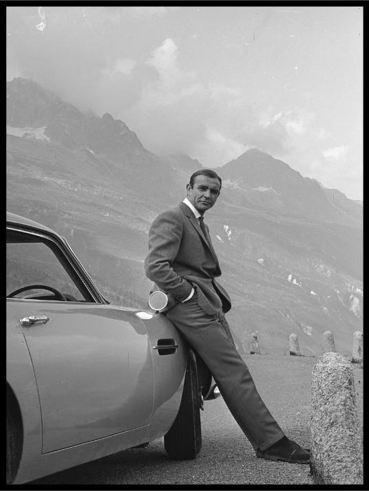 James Bond retro - poster