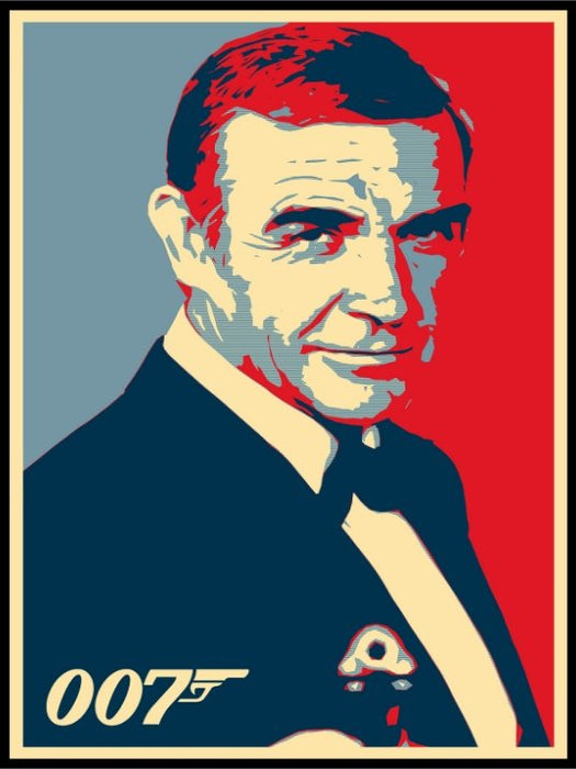 James Bond - Sean Connery 007 - plakat - Plakatbar.no