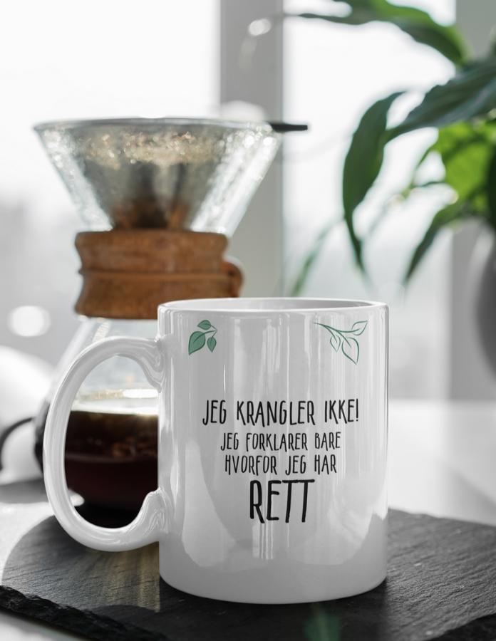 I don't argue - mug