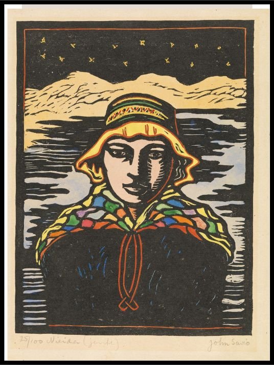 Girl - John Savio - Poster
