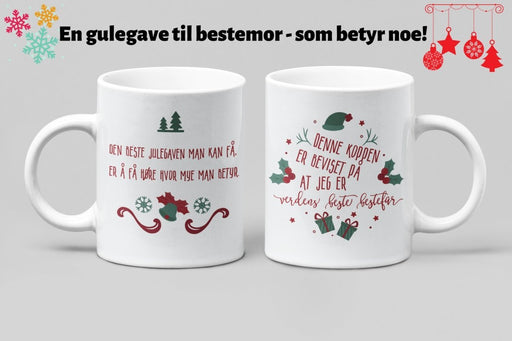 Julekopp til Bestemor - Plakatbar.no