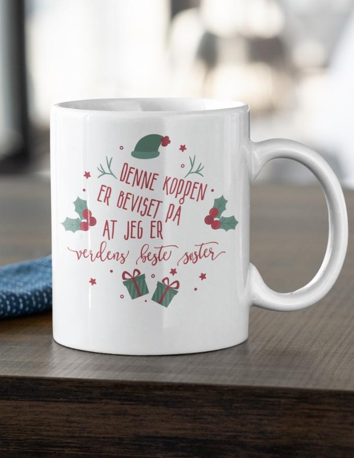 Julekop til søster