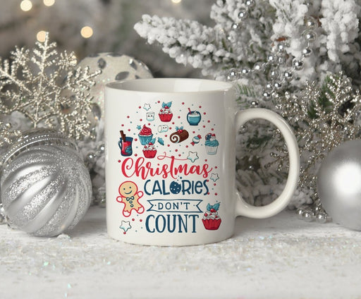 Julekrus - Christmas Calories Dont Count - Plakatbar.no