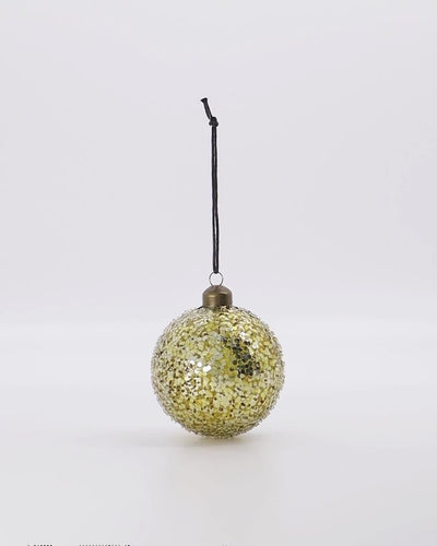 Julekule Chosen, gull - julepynt - Plakatbar.no