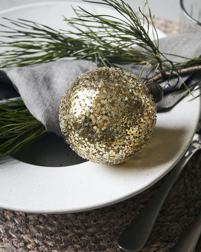 Julekule Chosen, gull - julepynt - Plakatbar.no