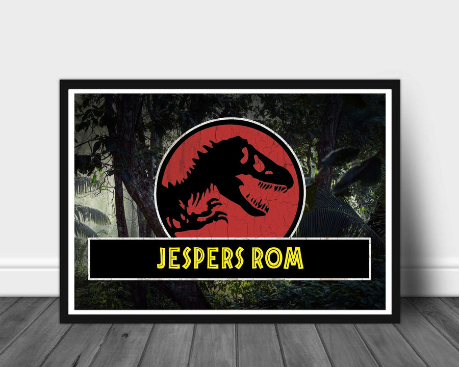 Jurrasic-park inspirert plakat