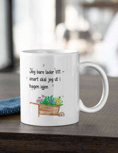 Kaffekopp til hageelskeren - Plakatbar.no