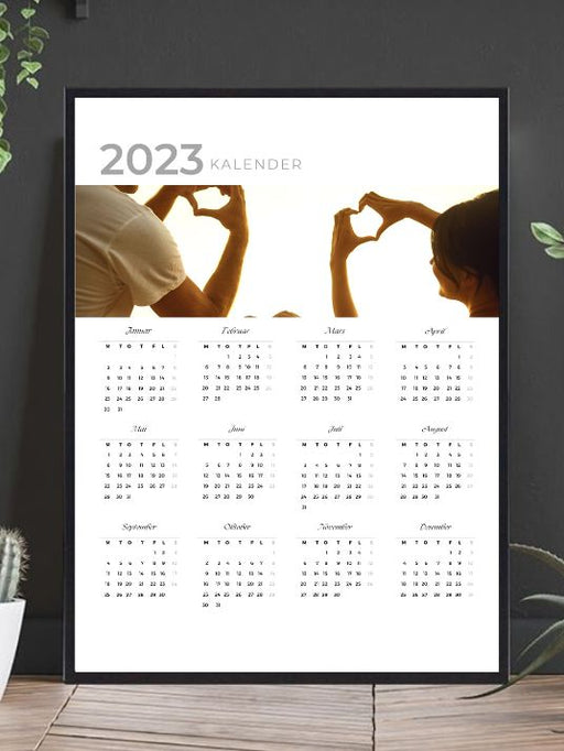 Kalender 2023 - Med eget bilde - Plakatbar.no