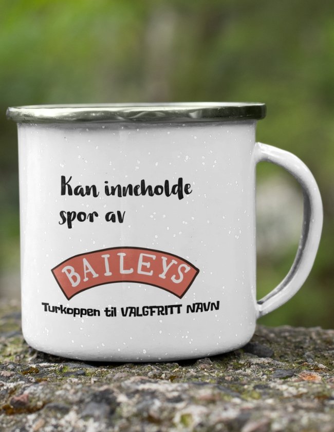 Kan inneholde spor av Baileys - Med eget navn
