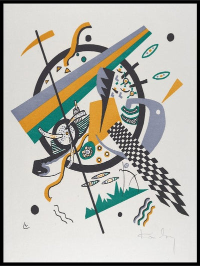 Kandinsky abstract chess Poster - Plakatbar.no