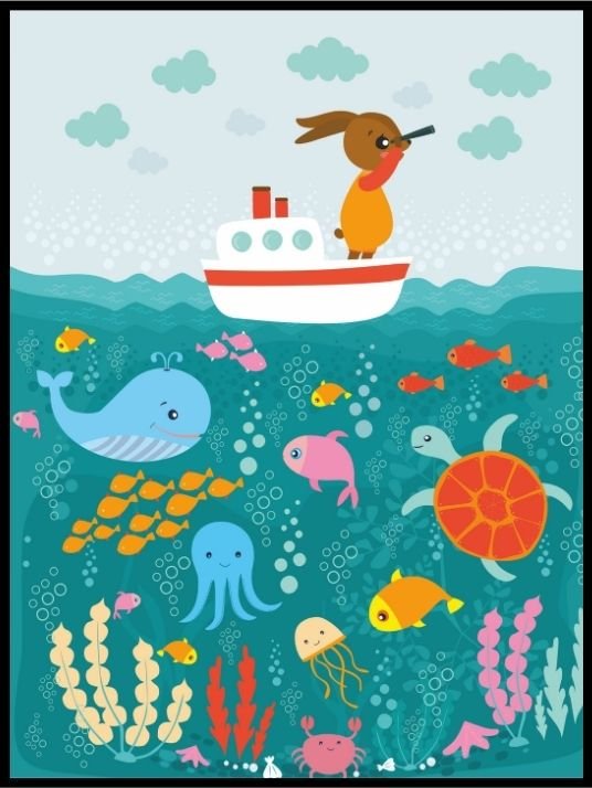 Kaptein kanin - Plakatbar.no