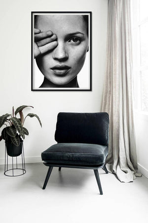 Kate Moss - Fashion Poster - Plakatbar.no