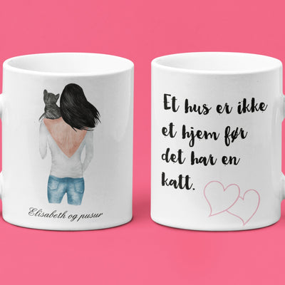 Kattekoppen - Velg navn og look - Plakatbar.no