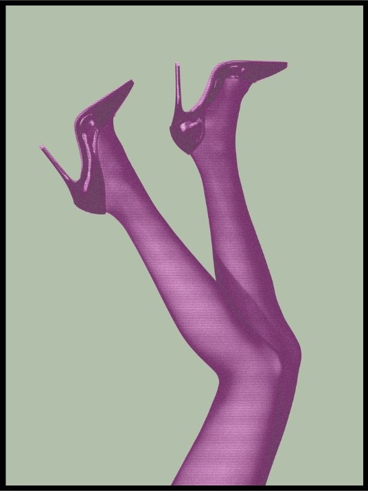 Kick Up Your Heels #04 plakat eller lærred